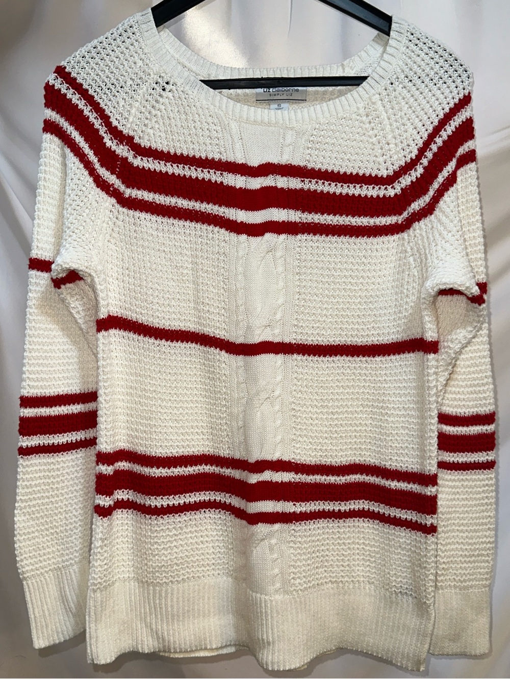 Loose Knit Cable Sweater